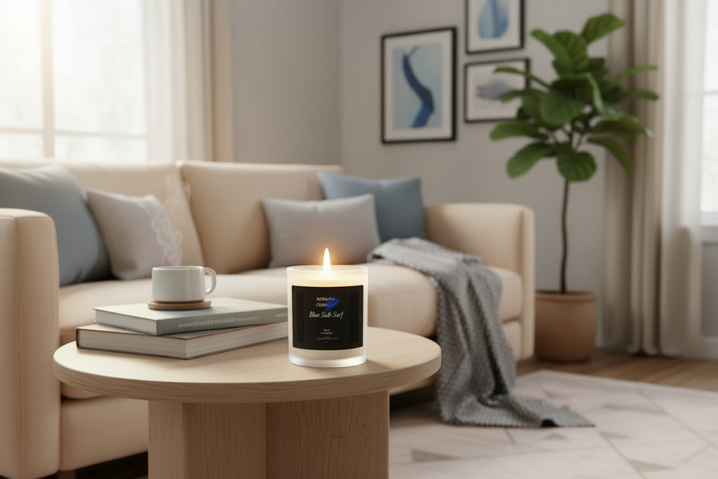 Blue Current Candle, 11oz