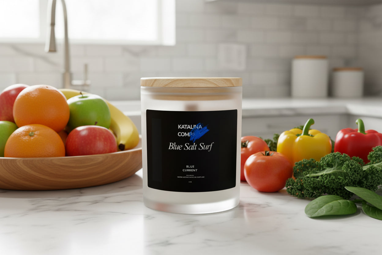 Blue Current Candle, 11oz