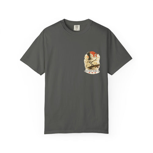 Crane Skateboarder Lunar New Year T-shirt