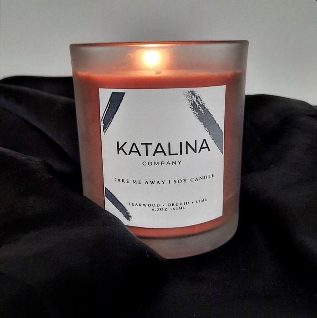 Take Me Away candle